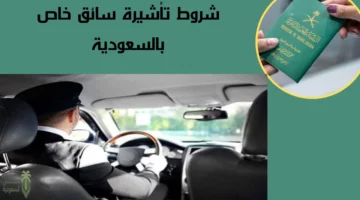 وظائف للعراقين في المملكة .. التقديم علي تأشيرة سائق خاص في السعودية وشروط الإقامة 1445