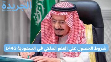 شروط الحصول علي العفو الملكي في السعودية 1445 والأوراق المطلوبة للتقديم