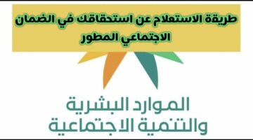 وزارة الموارد البشرية تجيب.. كيف يمكن الاستعلام عن الضمان الاجتماعي المطور