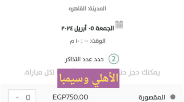 “أحجز الآن” اسعار تذاكر مباراة الاهلي وسيمبا التنزاني موقعة الاياب ملعب القاهرة الدولي
