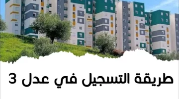 فرصة لا تعوض.. سجل الآن استمارة سكنات عدل 3 في الجزائر لعام 2024