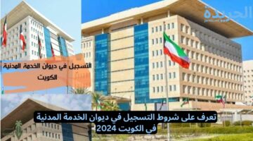 تعرف على شروط التسجيل في ديوان الخدمة المدنية في الكويت 2024