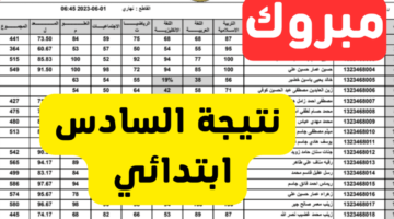 استعلم الان.. نتائج السادس الابتدائي 2024 دهوك عبر موقع نتائجنا mlazemna