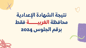 مبرووك النجاح ل 3 اعدادي.. استعلم عن نتيجة الشهادة الإعدادية 2024 في محافظة الغربية