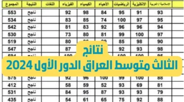 “هسه ظهرت”.. الاستعلام عن نتائج الثالث المتوسط وموعد الاعلان عنها