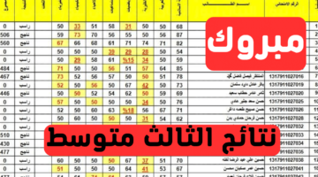 تعرف على نتائج الثالث المتوسط بالعراق محافظة البصرة