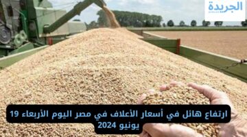 ارتفاع هائل في أسعار الأعلاف في مصر اليوم الأربعاء 19 يونيو 2024