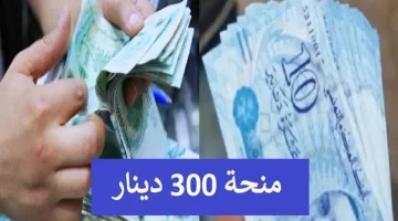 رابط مباشر.. التسجيل عن منحة 300 دينار تونسي والشروط المطلوبة