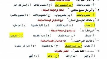 مراجعات نهائية.. 135 سؤالا وإجابتها في منهج النحو لن يخرج عنها امتحان الشهادة الاعدادية – الجريدة