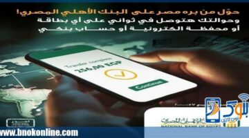 البنك الأهلي المصري يتيح استقبال الحوالات على المحفظة الإلكترونية أو الحساب أو البطاقة البنكية | اتصالات و تكنولوجيا – الجريدة