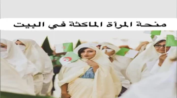 التسجيل في منحة المرأة الماكثة في البيت بالجزائر