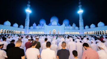 برنامج آخر رمضان بجامع الشيخ زايد في أبوظبي